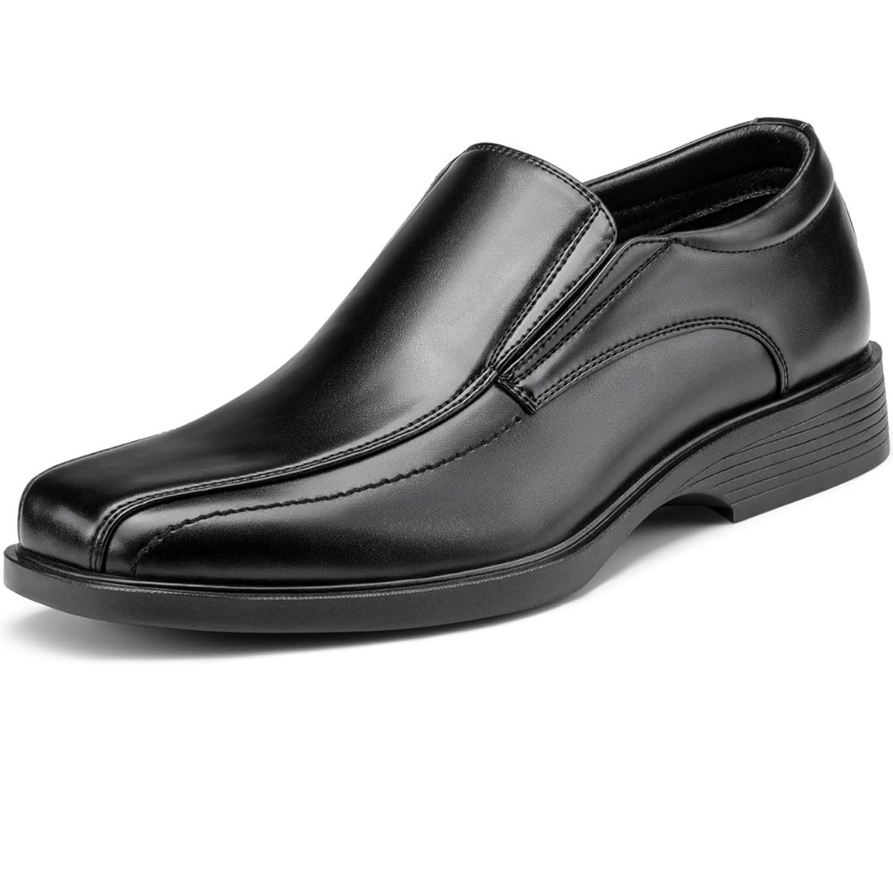 Bruno Marc Men's Leather Lined Dress Loafers Shoes: Boys/Men’s size 8